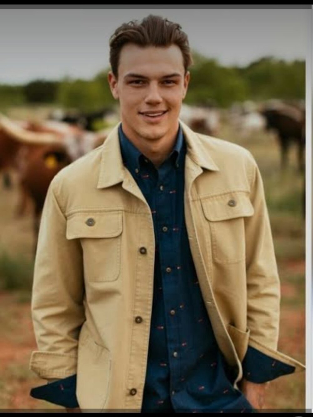 Southern Tide Canvas Utility Field Jacket Men's Medium